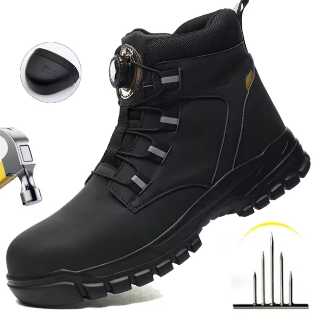 LiteSteel Safety Shoes - Protective Steel Toe (Unisex)