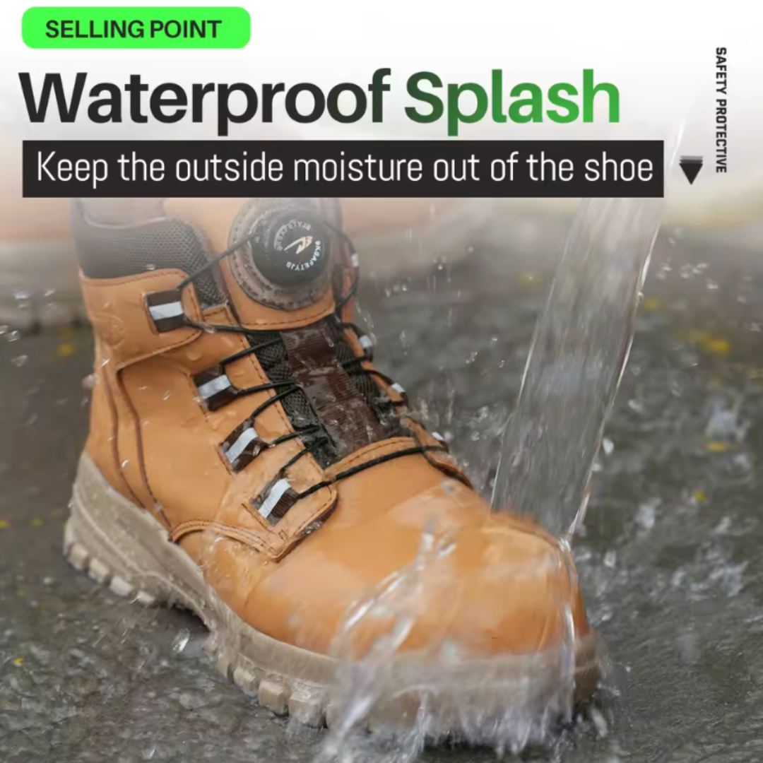 LiteSteel Safety Shoes - Protective Steel Toe (Unisex)