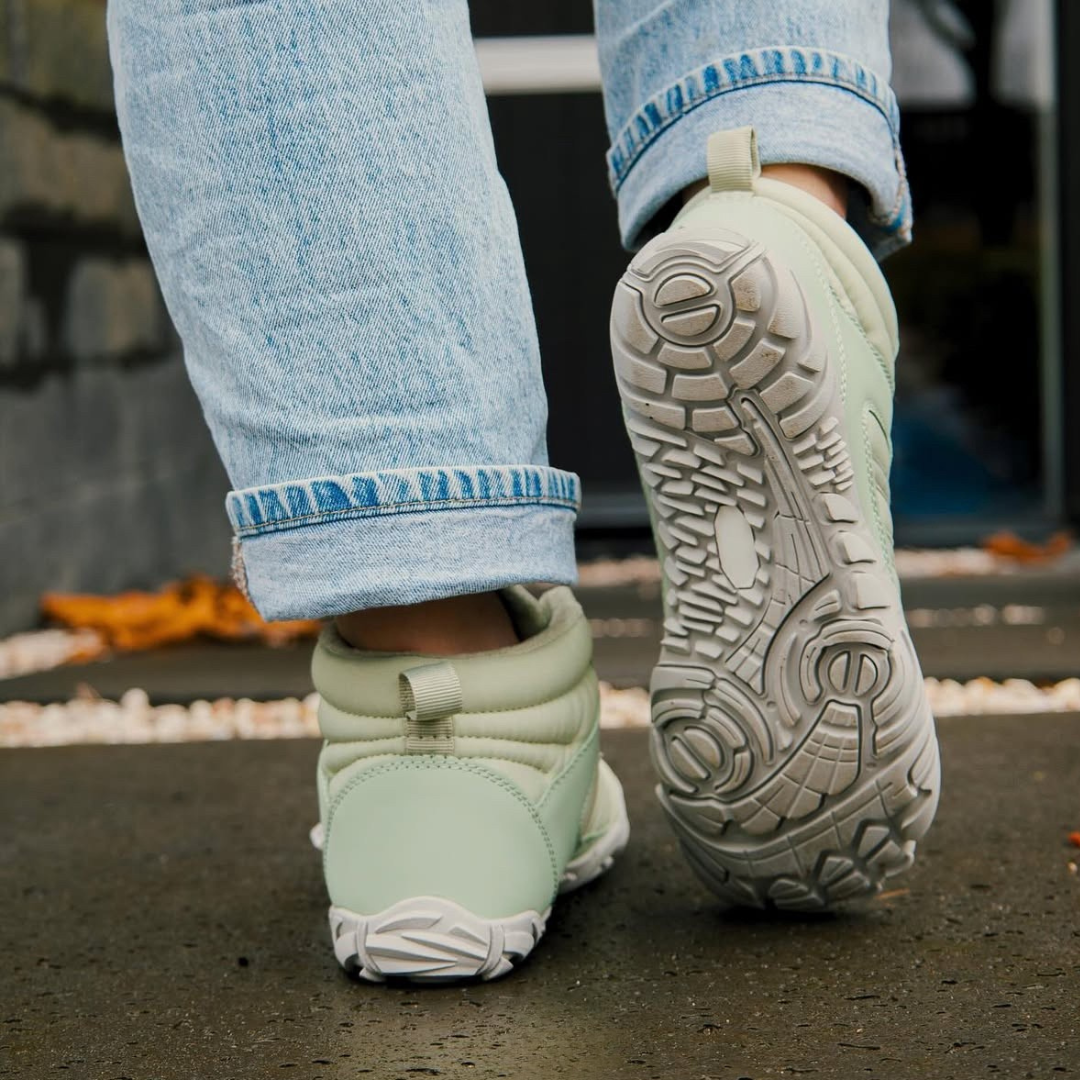 Polar Non-slip & Water-resistant Winter Barefoot Shoe - Green (Unisex)