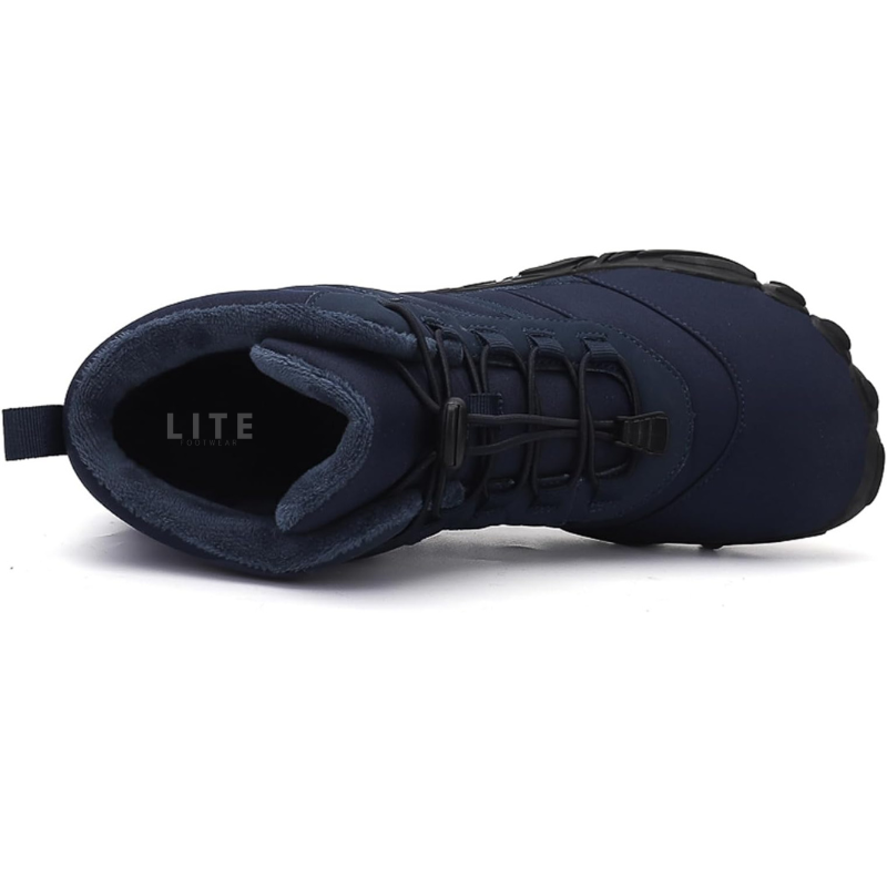 Polar Non-slip & Water-resistant Winter Barefoot Shoe - Navy Blue (Unisex)