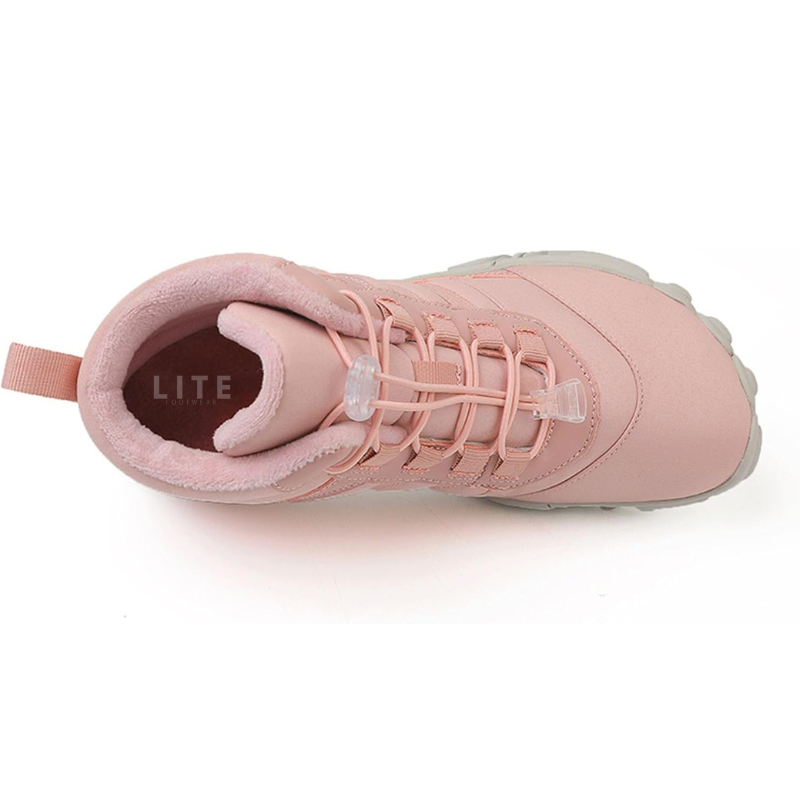Polar Non-slip & Water-resistant Winter Barefoot Shoe - Pink (Unisex)