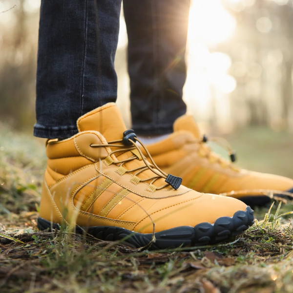 Polar Non-slip & Water-resistant Winter Barefoot Shoe - Brown (Unisex)