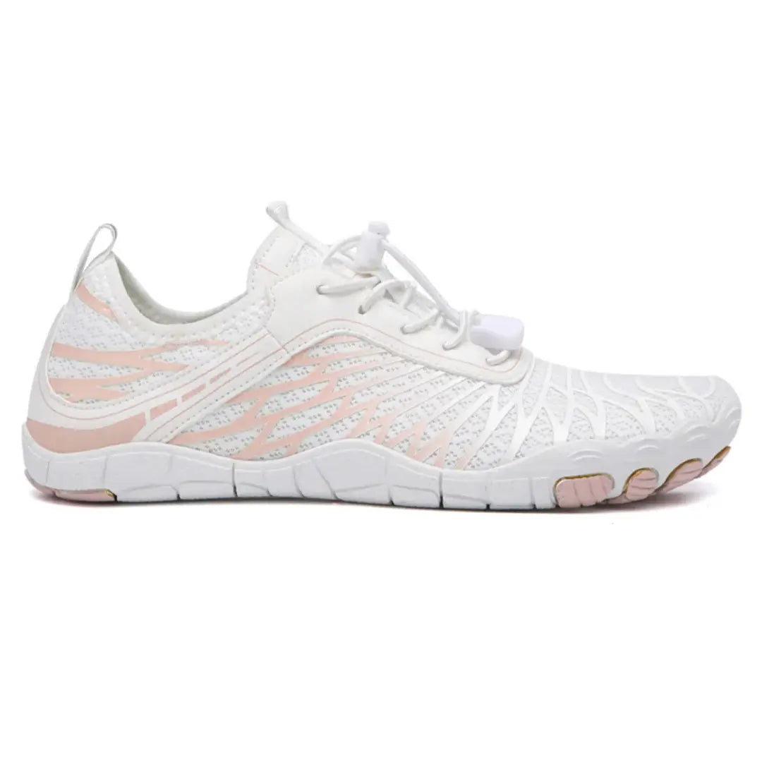 Lorax Motion Barefoot Shoe - White/Pink (Unisex)