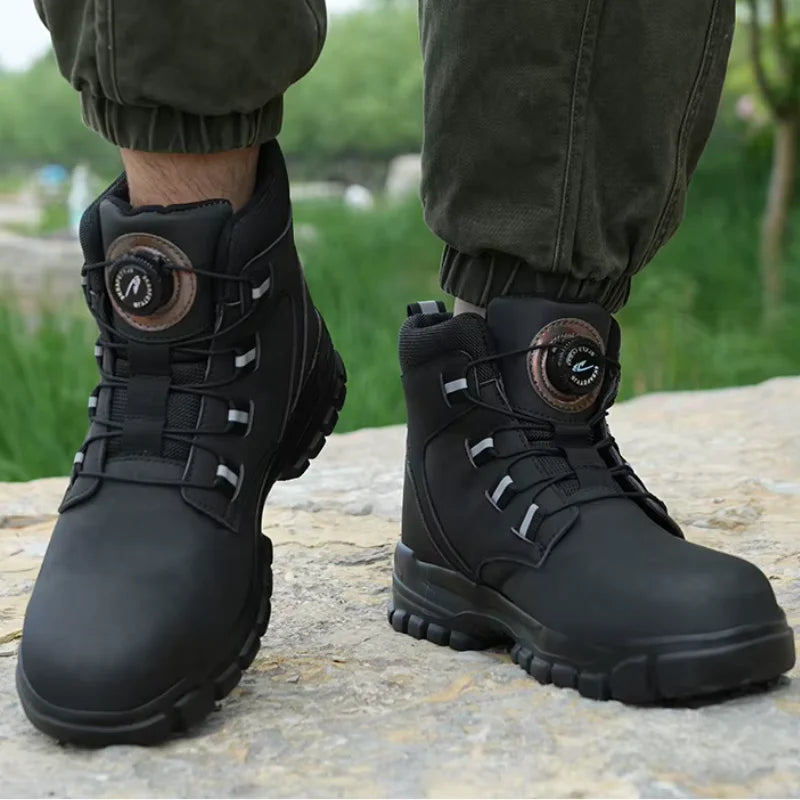 LiteSteel Safety Shoes - Protective Steel Toe (Unisex)