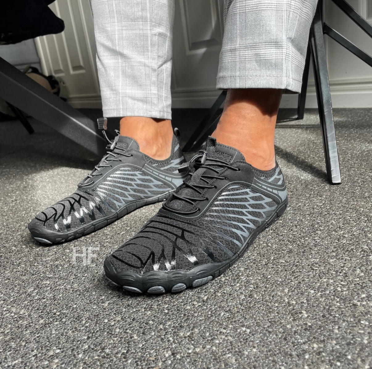 Lorax Motion Barefoot Shoe - Black (Unisex)