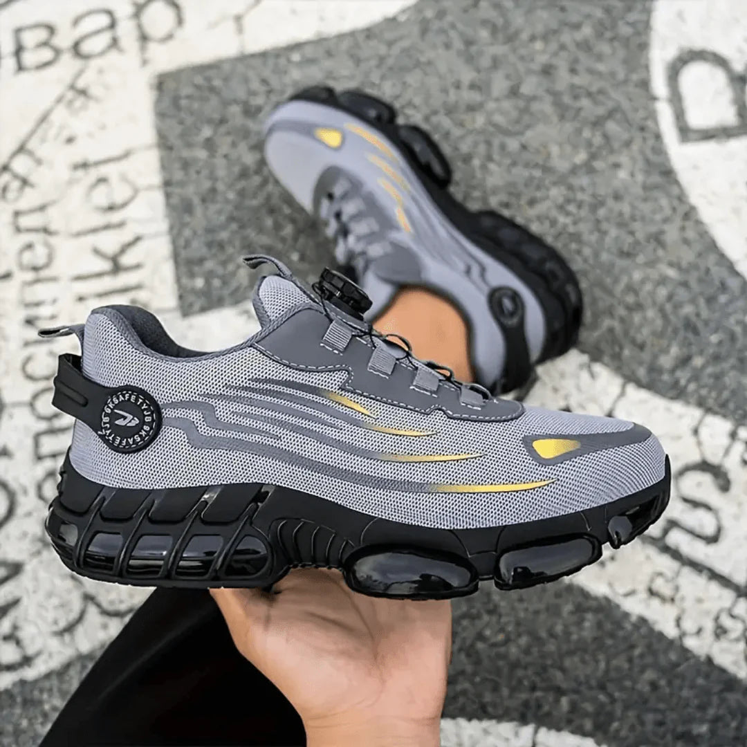 LiteGuard Safety Shoes - Protective Steel Toe (Unisex)