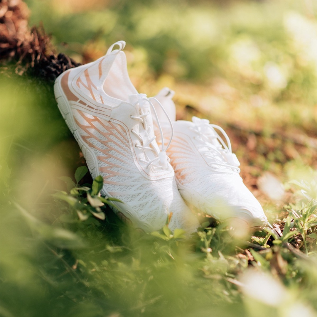 Lorax Motion Barefoot Shoe - White/Pink (Unisex)