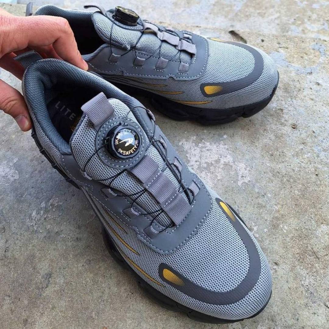 LiteGuard Safety Shoes - Protective Steel Toe (Unisex)