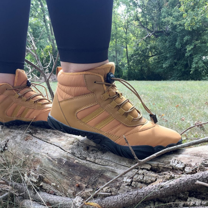 Polar Non-slip & Water-resistant Winter Barefoot Shoe - Brown (Unisex)