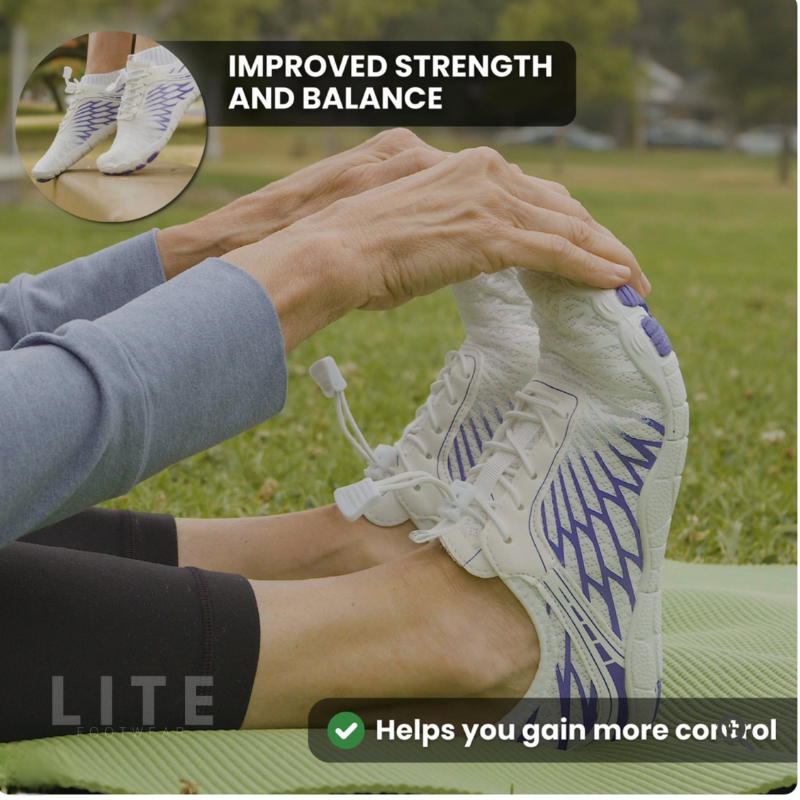 Lorax Motion Barefoot Shoe - Grey/Orange (Unisex)