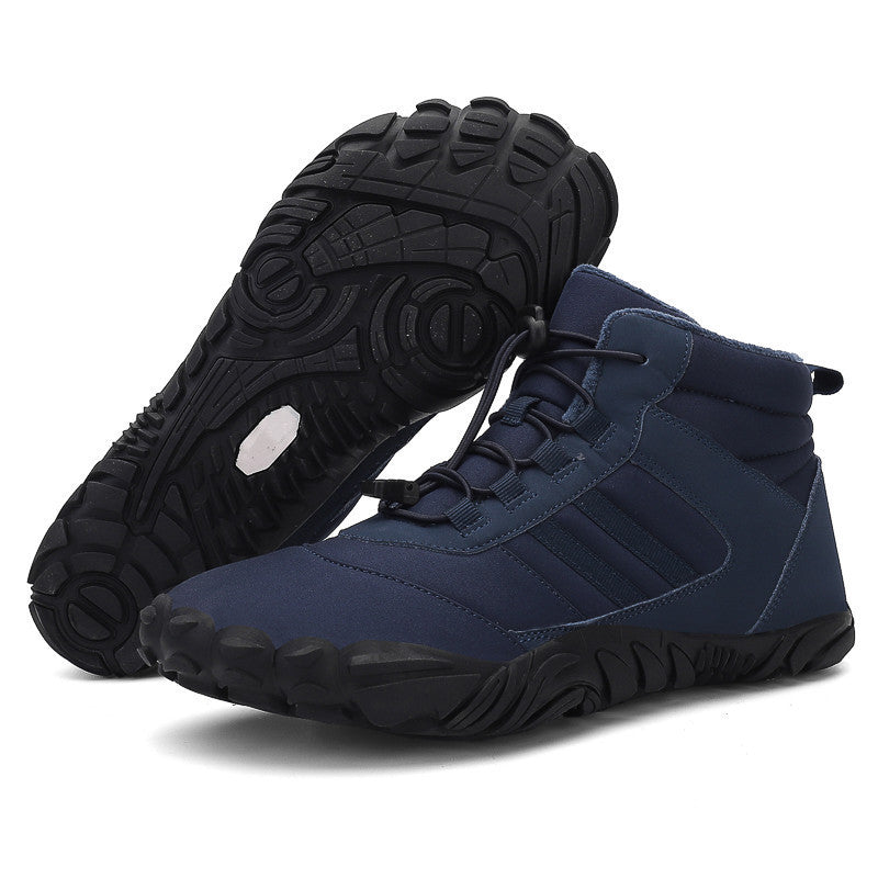 Polar Non-slip & Water-resistant Winter Barefoot Shoe - Navy Blue (Unisex)